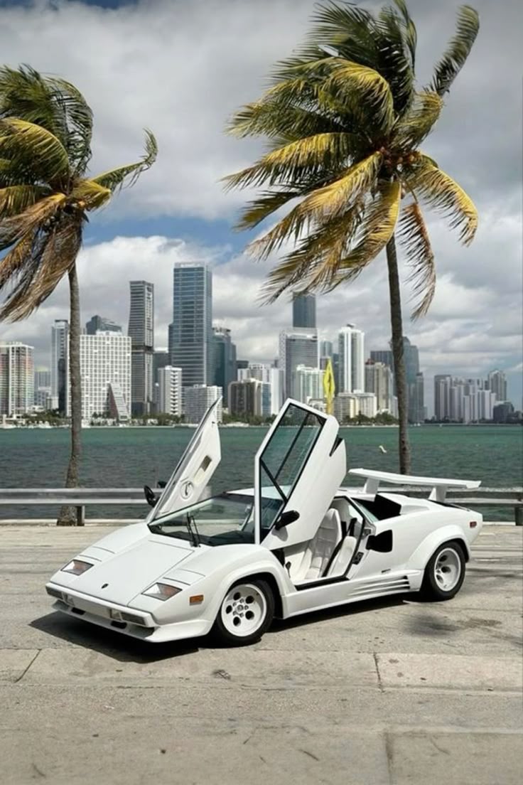 A classic Lamborghini Countach